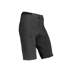 Leatt, cyklo kraťasy MTB Trail 1.0 Shorts Black, barva černá, velikost 3XL