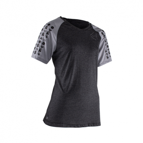 Leatt, cyklo dres (dámský) MTB Allmtn 2.0 Jersey Black, barva černá, velikost L