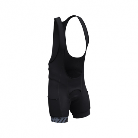 Leatt, cyklo kraťasy s kšandama MTB 4.0 Bib Liner, barva černá, velikost L