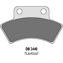 Delta Braking, brzdové desky KH232 QUADZILLA, POLARIS, zadní,