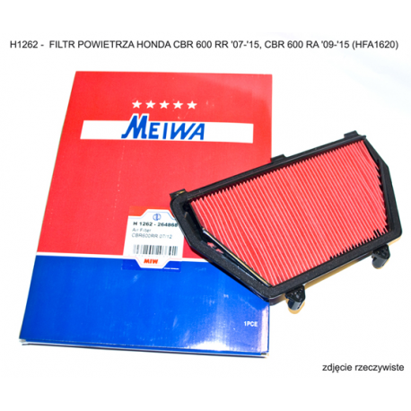 MIW (Meiwa), vzduchový filtr, Honda CBR 600 RR '07-'15, CBR 600 RA '09-'15 (HFA1620)