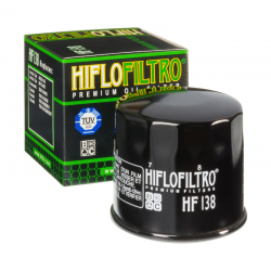 Hiflo, olejový filtr, HF 138 GSX/GSXR/SV/TL/VZ/VS/DL (50)