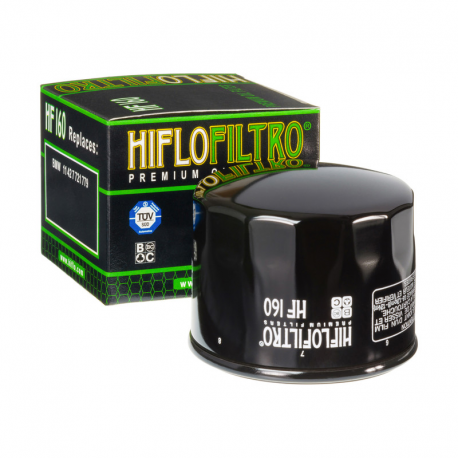 Hiflo, olejový filtr, HF 160 BMW K1200/1300, S1000RR, F 650/700/800 GS 07-16 (50)