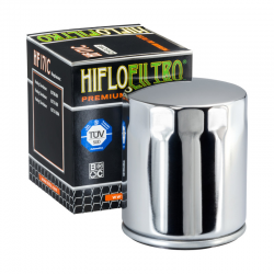 Hiflo, olejový filtr, HF 171 Harley Davidson (chromovaný) (50)