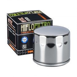 Hiflo, olejový filtr, HF 172 Harley Davidson (chromovaný) (50)