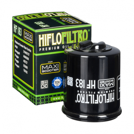 Hiflo, olejový filtr, HF 183 Aprilia/ Piaggio/ Derbi (50)