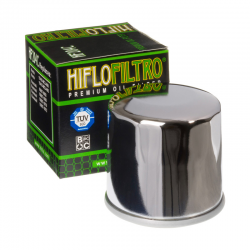 Hiflo, olejový filtr, HF 204 Honda/ Kawasaki/ Yamaha CHROM (50)