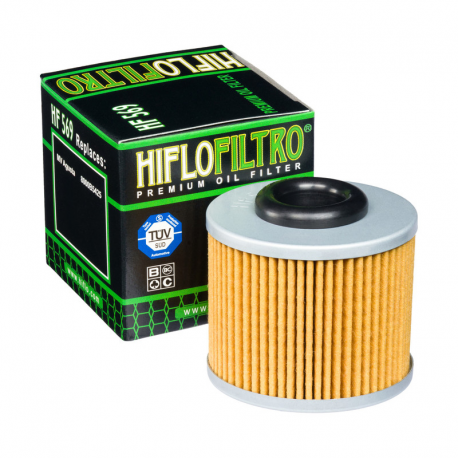 Hiflo, olejový filtr, HF 569 MV Agusta (OEM 8000B5425) (50)