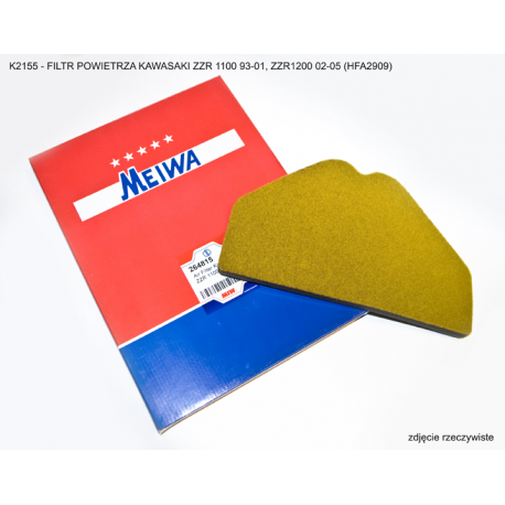 MIW (Meiwa), vzduchový filtr, Kawasaki ZZR 1100 93-01, ZZR1200 02-05 (HFA2909)