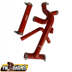 FM-Parts, silikonové hadice chladiče, Beta RR 250/300 '20-22', červená barva