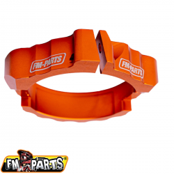 FM-Parts, zesílení uložení výfukového kolena do válce, KTM/Husqvarna '17-22', oranžová barva