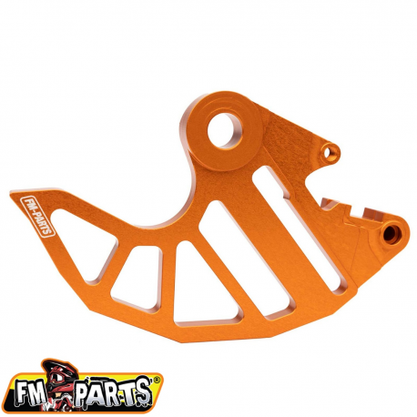 FM-Parts, duralový kryt zadního kotouče, KTM/Husqvarna/GAS GAS '03-22', oranžová barva