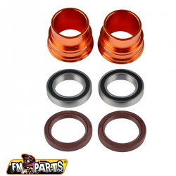 FM-Parts, sada ložisek, gufer a rozpěrek předního kola, - KTM / Husqvarna '03-'15