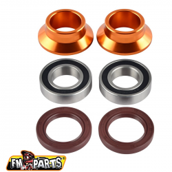 FM-Parts, sada ložisek, gufer a rozpěrek zadního kola, KTM/Husqvarna '03-22' (osa 20mm)