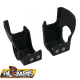 FM-Parts, kryty spodní části přední vidlice (s montážní sadou) Beta RR/X-TRAINER černá barva