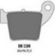 Delta Braking, brzdové desky KH346 Honda CR/CRF 02-16, zadní - nahrazuje DB2280MX-D a DB2280QD-D