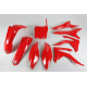UFO, sada plastů, Honda CRF 250R '14-17, CRF 450R '13-16 , s víkem vzduchového filtru, červená barva