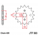 JT, přední řetězové kolečko 415 11 Suzuki TS 50, Yamaha DT 50MX (41511JT) (řetěz 420)