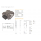 DZE, regulator napětí, Hyosung GA/GF/GT/GV/RX 125 '04-'11 (32800-H01-413) (12V/25A)