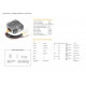 DZE, regulator napětí, BMW F650 93-00, Aprilia PEGASO 650 96-04 (SH532B-12) (61312346432, AP8112941) (ESR962)