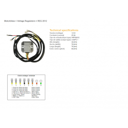 DZE, regulator napětí, BMW R60/75/65/80/90/100, MOTO GUZZI 650/750/850/1000 '75-'95 (12321244409, 12311244063) (ESR450)