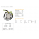 DZE, regulator napětí, ARCTIC CAT 650 '04-'06 (OEM-0430-035, 0430-046) 12V35A
