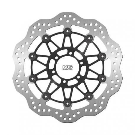 NG, přední brzdový kotouč, KTM 950/990 SMR/SMT '05-14 (305X64X5,0MM) (6X8,5MM) Wave, plovoucí