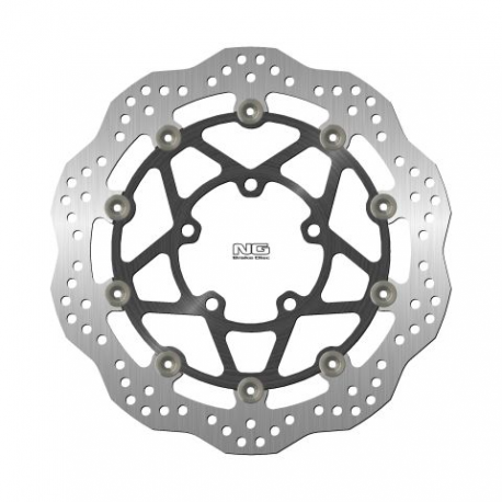 NG, přední brzdový kotouč, Triumph BONNEVILLE 850/T100 '09-21, STREET TRIPLE '13-18 (310X82,5X5MM) (5X10,5MM) Wave, plovoucí