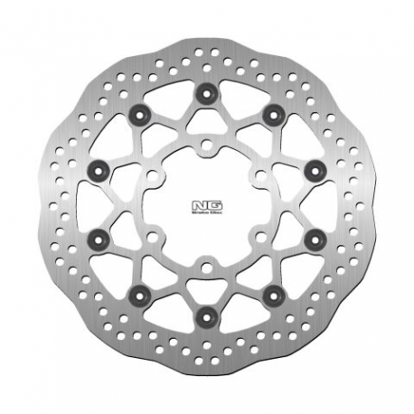 NG, přední brzdový kotouč, KTM DUKE/RC 125 '17-21 (300X90X5MM) (6X10,5MM) Wave, plovoucí