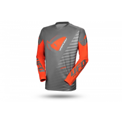 UFO, dětský dres Kimura Cross Junior, barva šedá/oranžová, velikost S