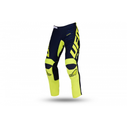 UFO, dětské kalhoty Kimura Junior Cross, barva modrá/žlutá Neon, velikost 22