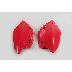 UFO, podsedlové tabulky, Honda CRF 450R '05-06, červená barva