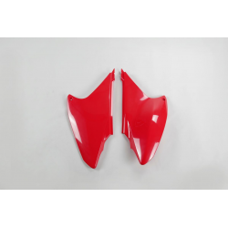 UFO, podsedlové tabulky, Honda CRF 230 '06-14, červená barva