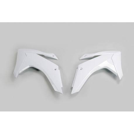 UFO, kryty chladičů, Honda CRF 230 '15-21, bílá barva
