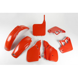 UFO, sada plastů, Honda CR 250 '88-89, oranžová barva