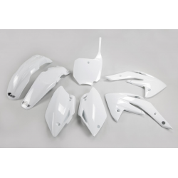 UFO, sada plastů, Honda CRF 150R '07-21, bílá barva