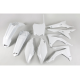 UFO, sada plastů, Honda CRF 250R '14-17, CRF 450R '13-16, s víkem filtru, bílá barva