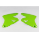 UFO, kryty chladičů, Kawasaki KLX 400R '03-21,zelená barva