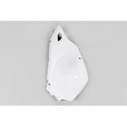 UFO, podsedlové tabulky, Suzuki DRZ 400E '00-21 (1 ks. pravá) bílá barva
