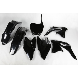 UFO, sada plastů, Suzuki RMZ 450 '08-17, černá barva
