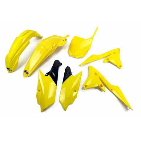 UFO, sada plastů, Yamaha YZF 250 '14-18, YZF 450 '14-17, žlutá barva