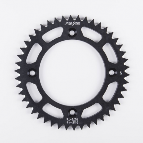 Sunstar, duralová rozeta (Ergal) 4486 49 KTM XC 105 '08-09 (řetěz 428) (448649JT) černá barva
