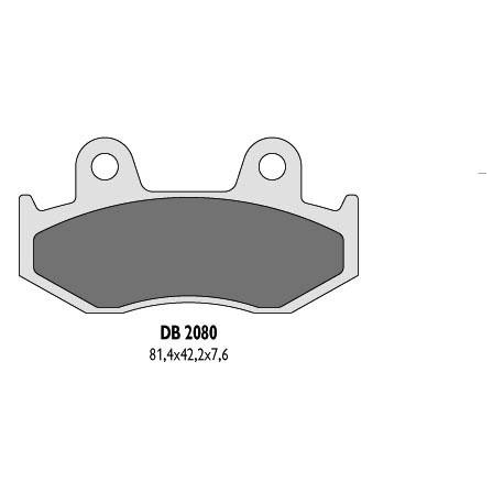 Delta Braking, brzdové destičky KH92, KH323 - nahrazují DB2080MX-N a DB2080QD-N