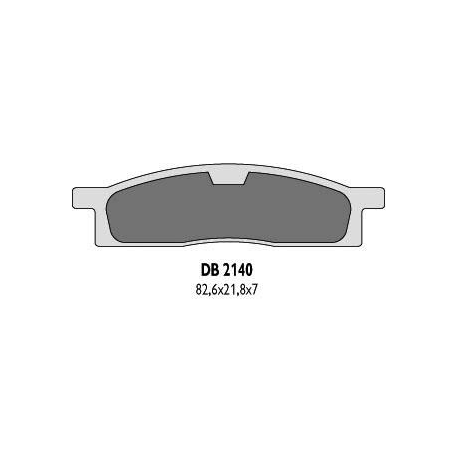 Delta Braking, brzdové destičky KH119 - nahrazují DB2140MX-N a DB2140QD-N