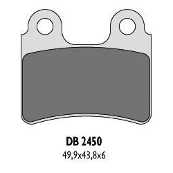 Delta Braking, brzdové destičky KH303 - nahrazují DB2450QD-N a DB2450MX-N