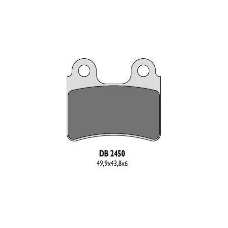 Delta Braking, brzdové destičky KH303 - nahrazují DB2450QD-N a DB2450MX-N