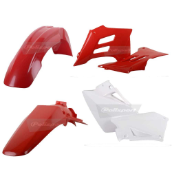 Polisport, sada plastů, GAS GAS EC125/200/250/300 '05-'06 červená barva