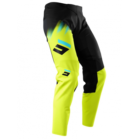 Shot Racing, MX kalhoty Moto Devo KID Versus Neon Yellow barva žlutá Fluo, velikost 4/5