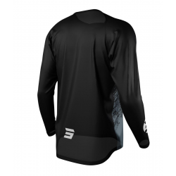 Shot Racing, MX dres Moto Devo Roll Black, černá barva, velikost XXL