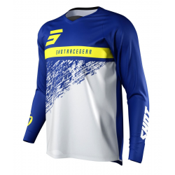 Shot Racing, MX dres Moto DevoRoll Blue, modrá barva, velikost M